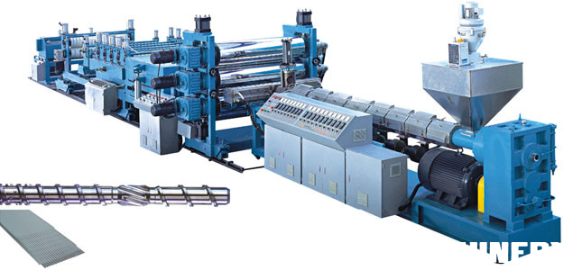 PP Wave roofing sheet extrusion machine supplier