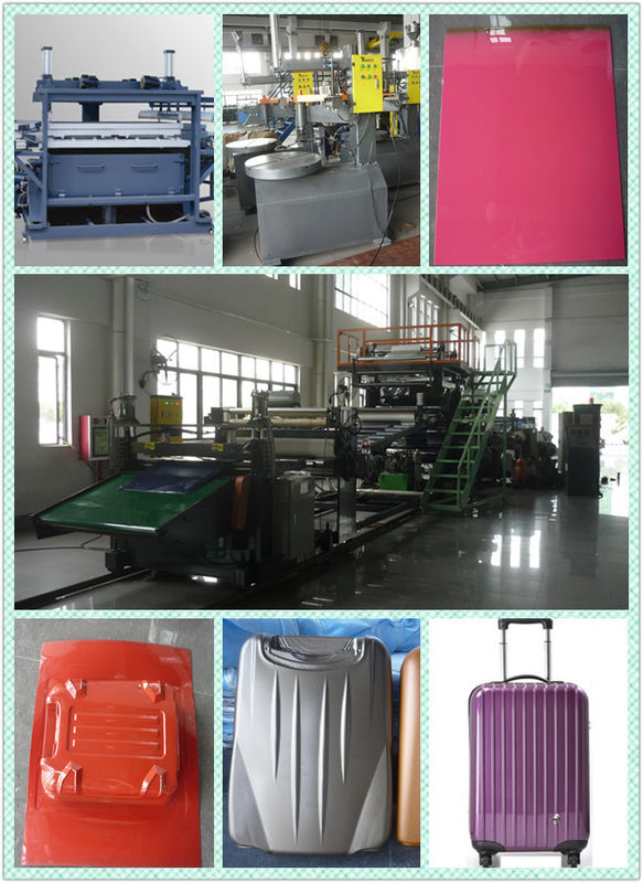PC luggage sheet machine supplier