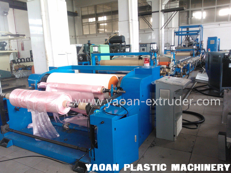 AF-1050mm PP ribbon cast film production line, CE certificated, ISO 9001 supplier