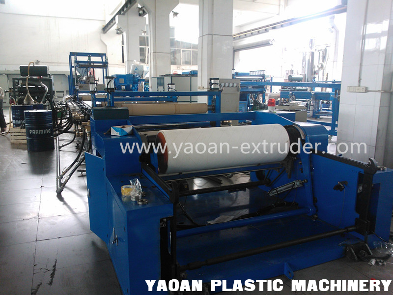 PP ribbon film machinery made by yaoan, CE certificated, ISO 9001 supplier