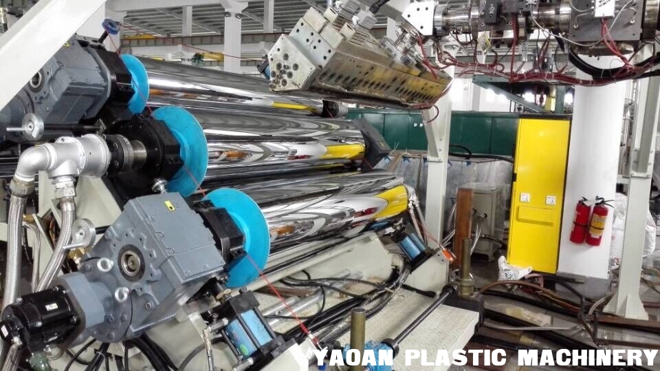 AF-850mm PET Wave roofing sheet  production line, CE certificated supplier