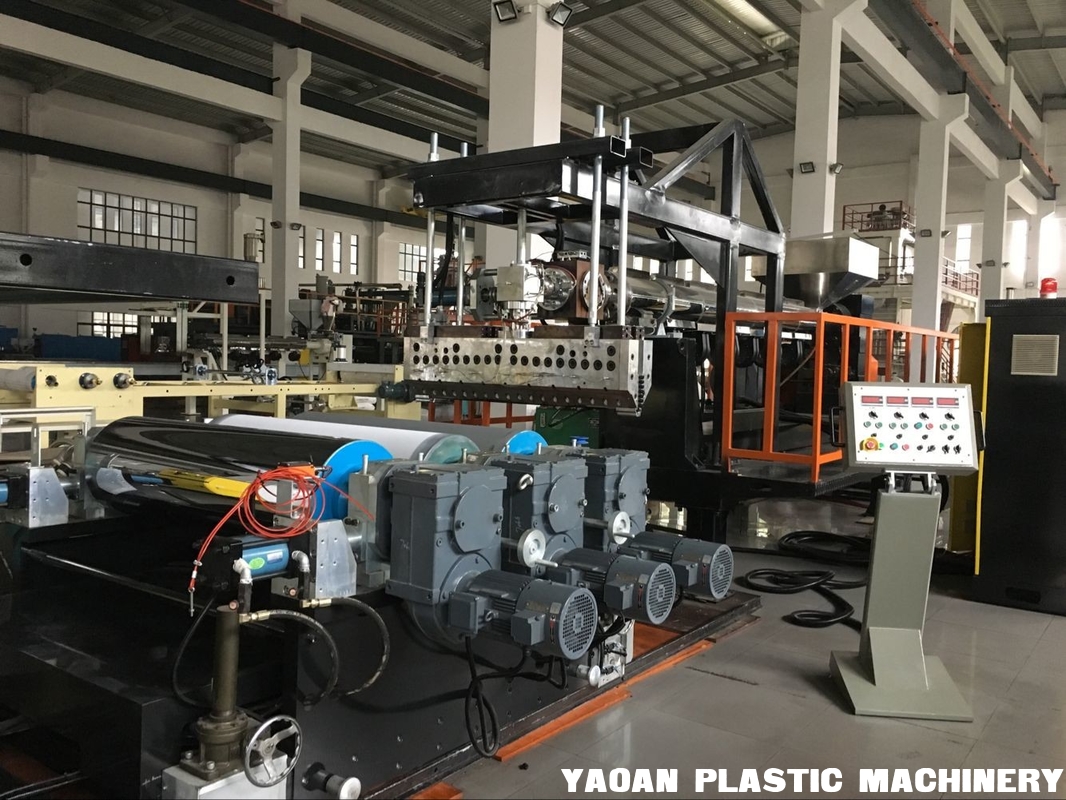 AF-1200 EVA / TPU Plastic  Sheet Extrusion Machine, Sheet  Extruder Machine, CE certificated, ISO9001 supplier