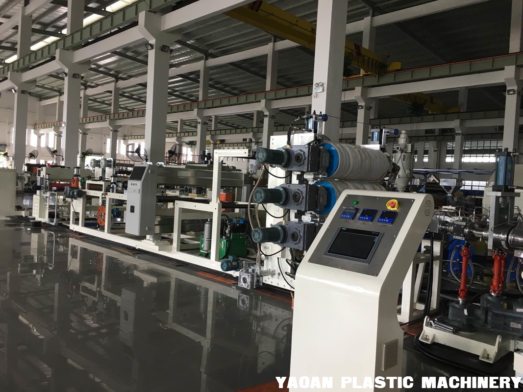 AF-900mm Three Layers PS, PP, PE, PVC  Sheet Extrusion Machine supplier