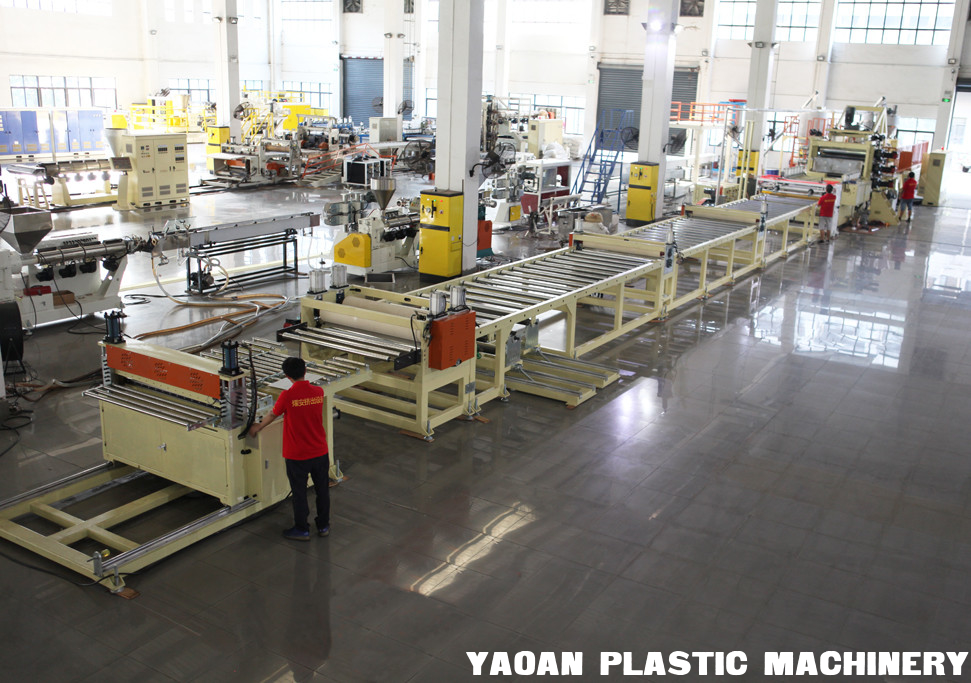 HDPE, PP Thick Sheet Extrusion Machine, Thick Board Production Line, Thickness Range: 2-15mm supplier