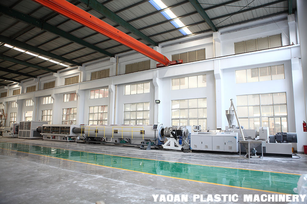 63-800mm PE HDPE Pipe Making Line, Plastic Pipe Extrusion Machine supplier