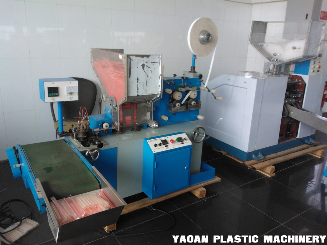 Drink Straw Automatic Individual Packing Machine ( Film , Paper) supplier