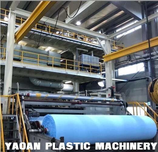 AF-1600 , 2400 ,3200  SMMS Nonwoven Fabric Production Line For Surgical Cloth supplier